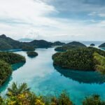 beautiful landscape raja ampat islands indonesia